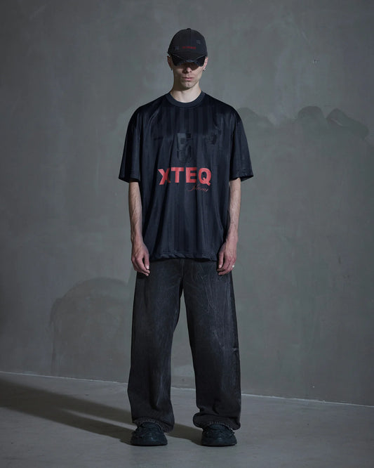 Jersey Printed Dark Grey