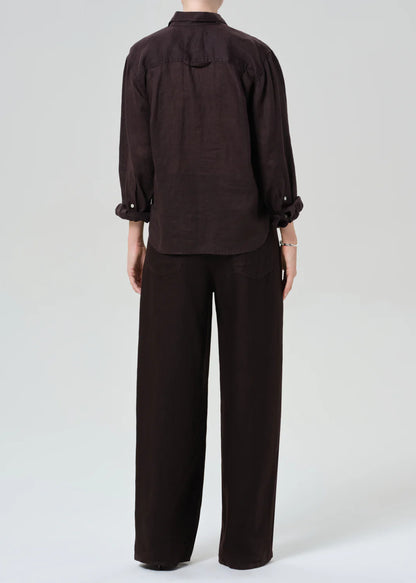 Pants Brynn Linen Chocolate