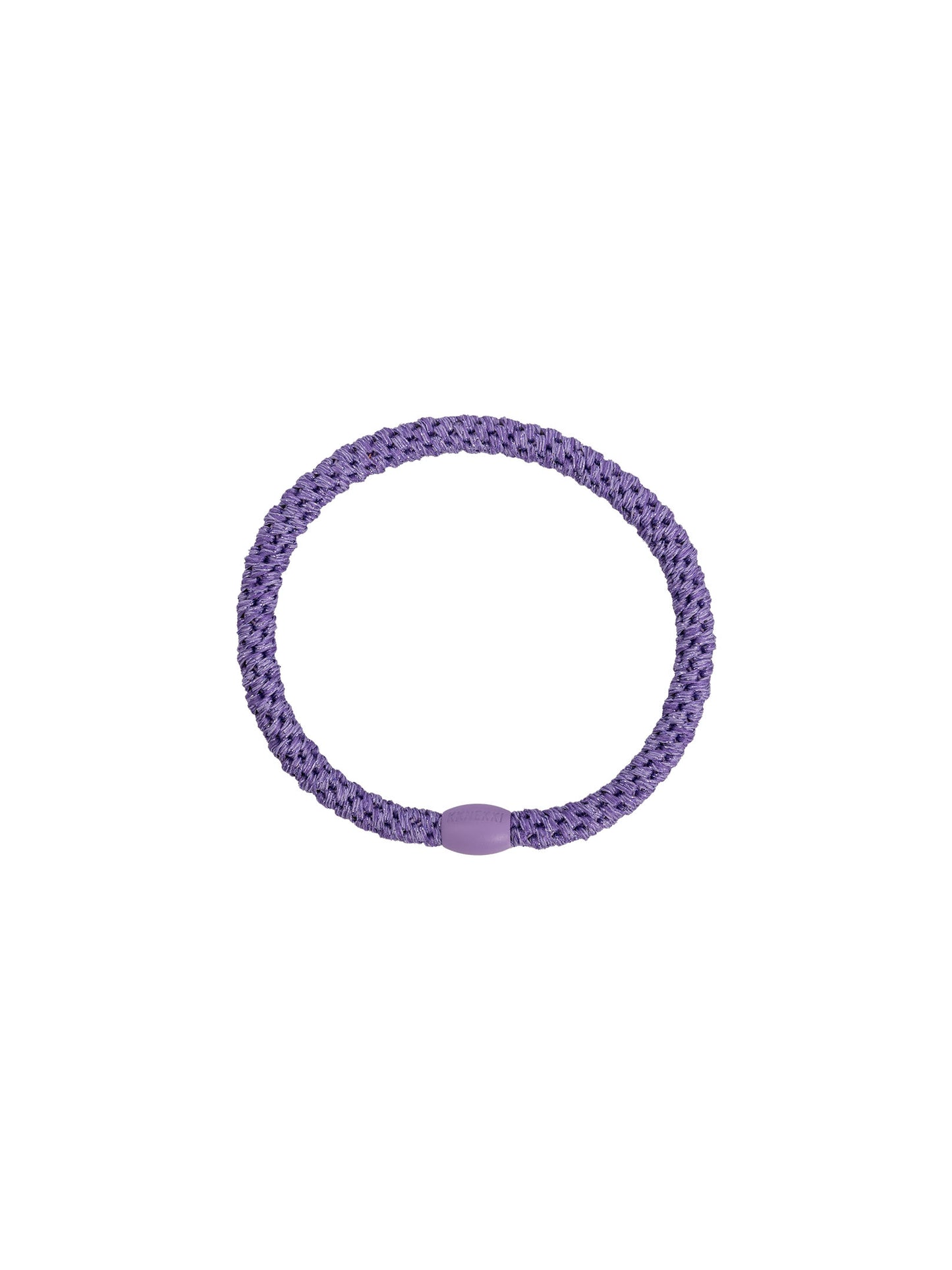 Hair Tie Slim Lila Glitter