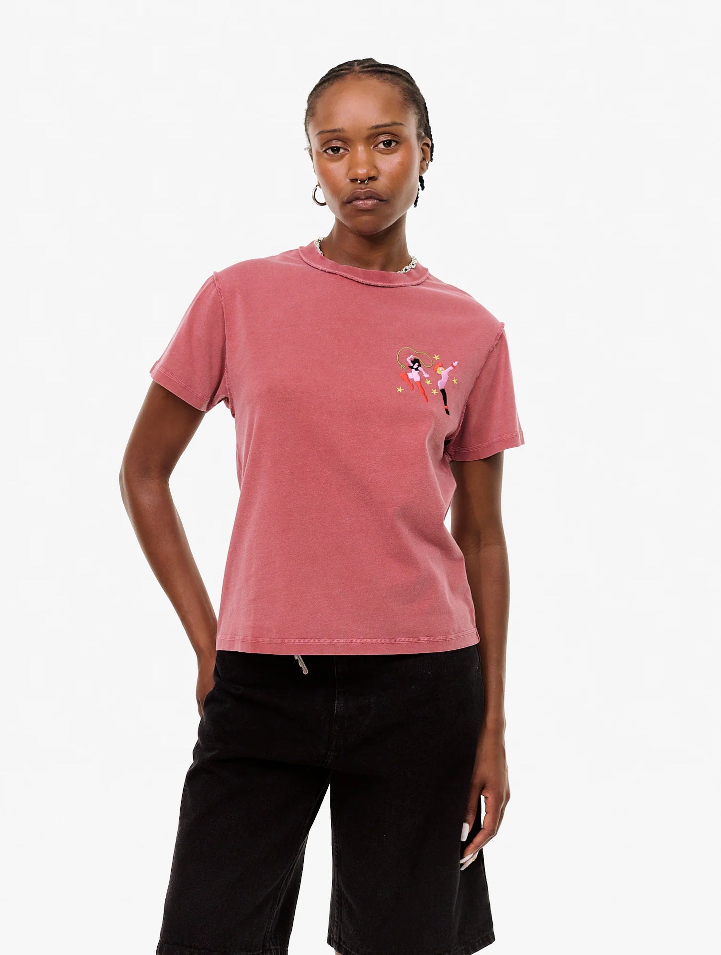 T-shirt Romance Off-Red