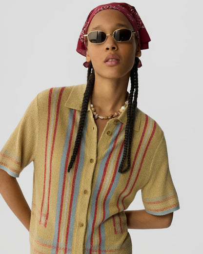 Shirt Havana Sandstone Red Striped