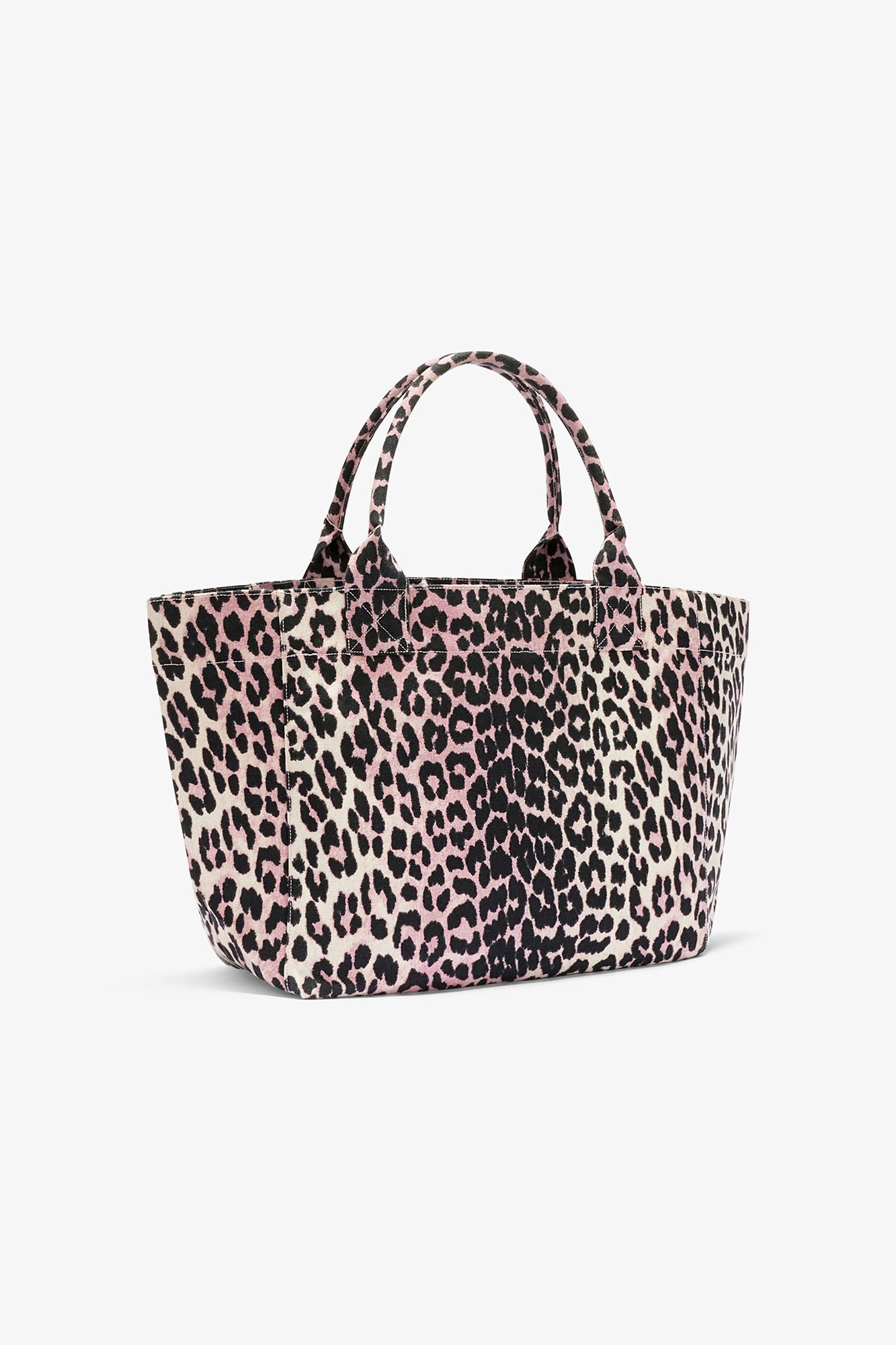 Bag Tote Medium Mauve Leopard