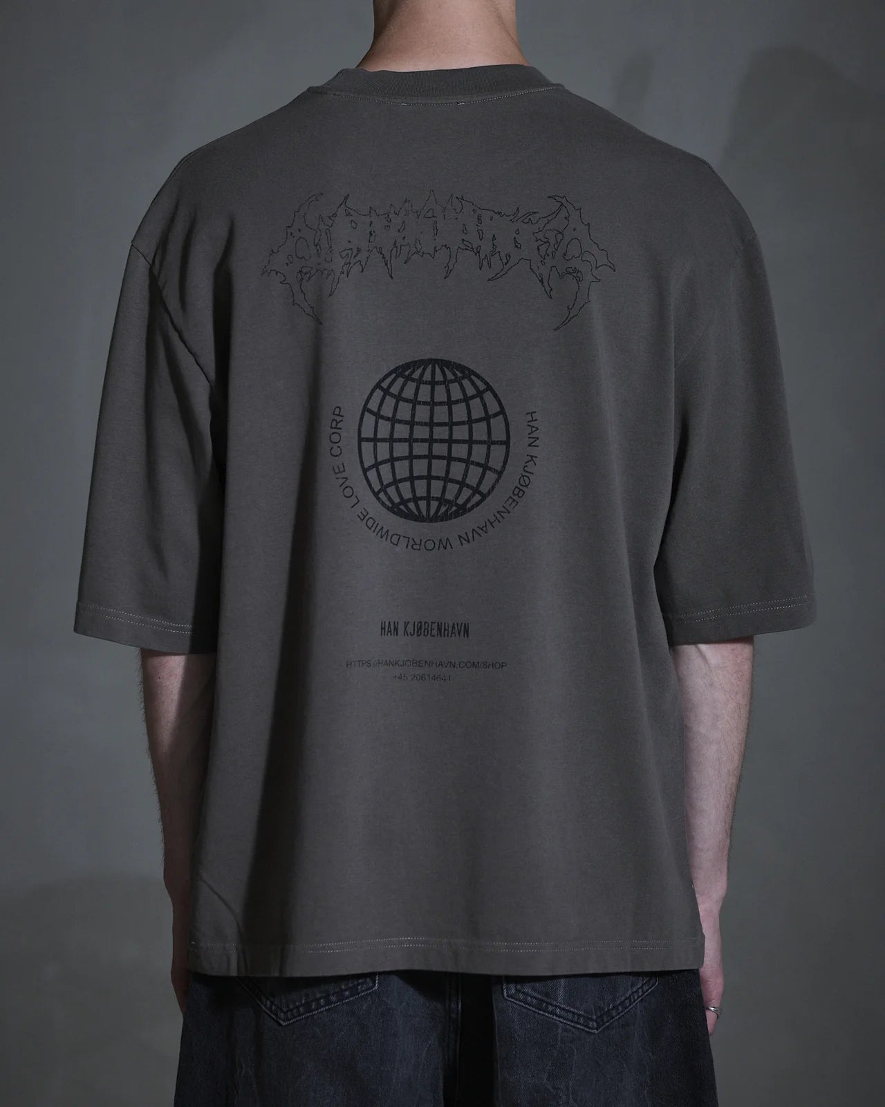 T-shirt Corp Dusty Brown