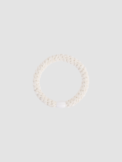 Hair Tie Velvet Ivory