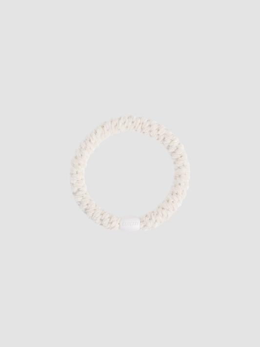 Hair Tie Velvet Ivory