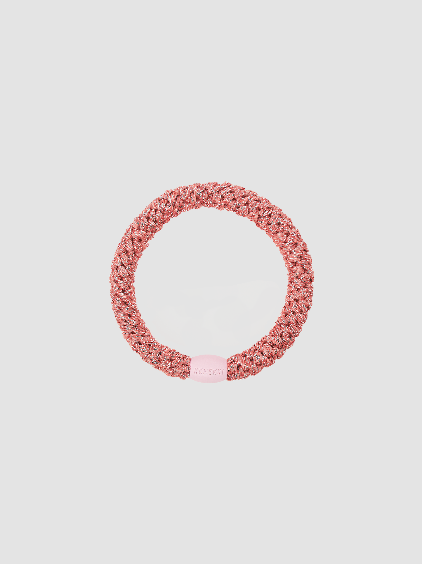 Hair Tie Coral Glitter