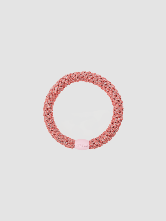 Hair Tie Coral Glitter