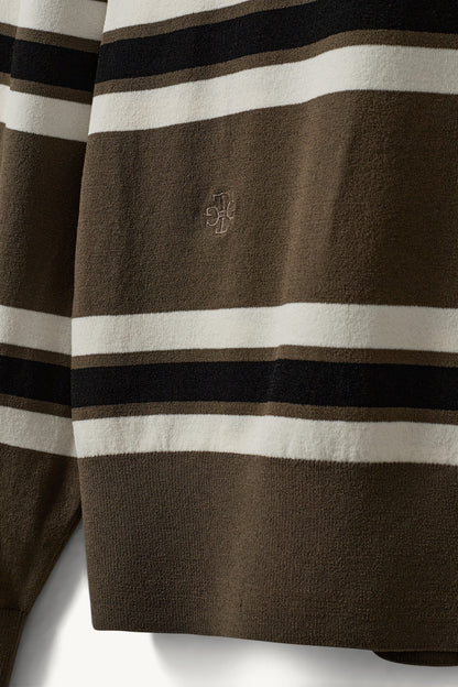 Tričko Madison Polo Ivory Brown