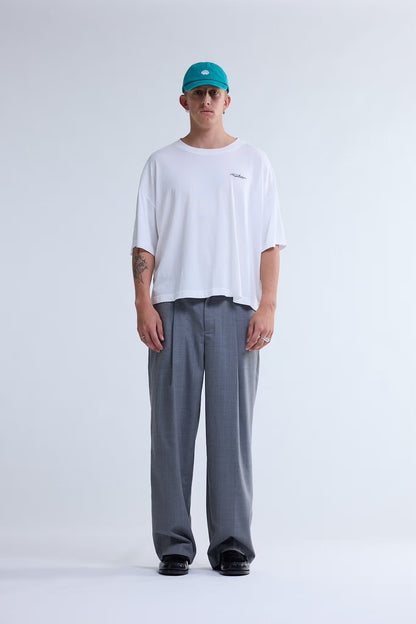 T-shirt Big Logo Washed White