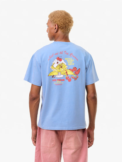 T-shirt Lick Me Blue
