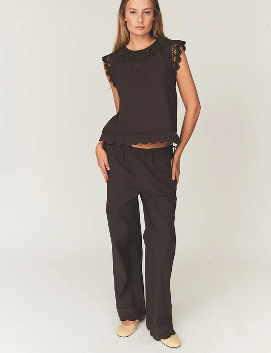 Pants Kirsten Chocolate Brown
