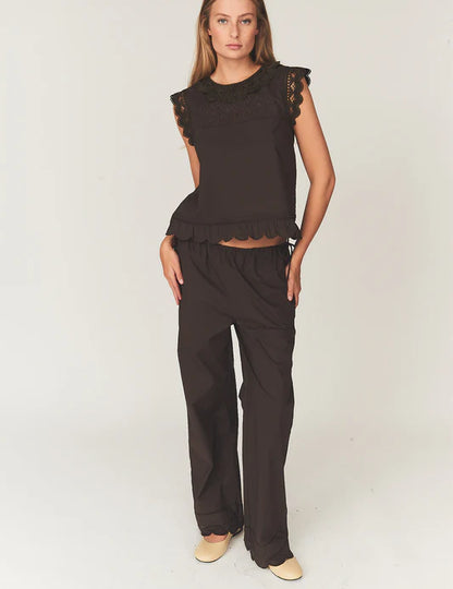 Pants Kirsten Chocolate Brown
