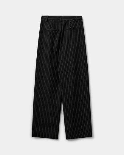 Pants Carlotta Striped Black & White