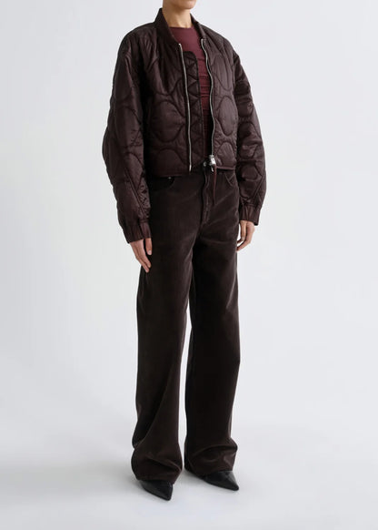 Jacket Iona Quilted Brown