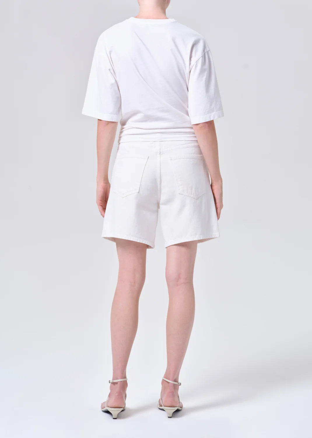 Shorts Dame Eggshell White