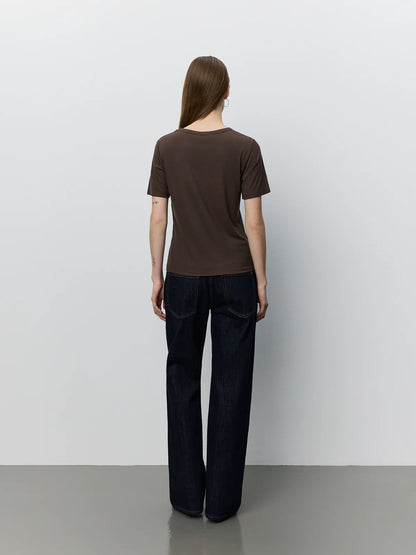 T-shirt Natalia Fudge Brown