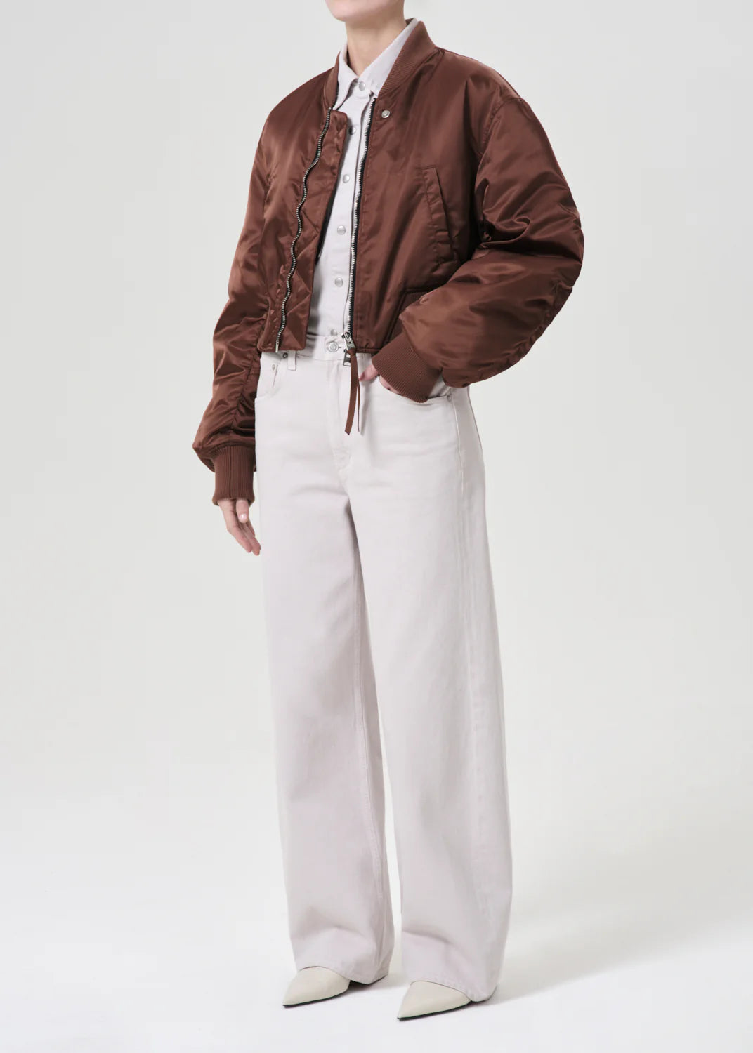 Bomber Jacket Jett Copper Brown