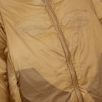 Jacket Puffer Translucent Face Brown