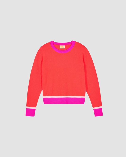 Sweater Future Two Tone Pink