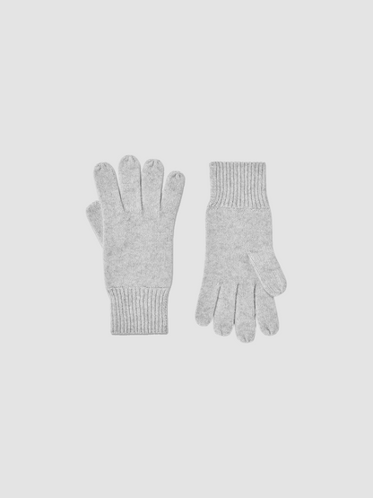 Cashmere Gloves Light Grey