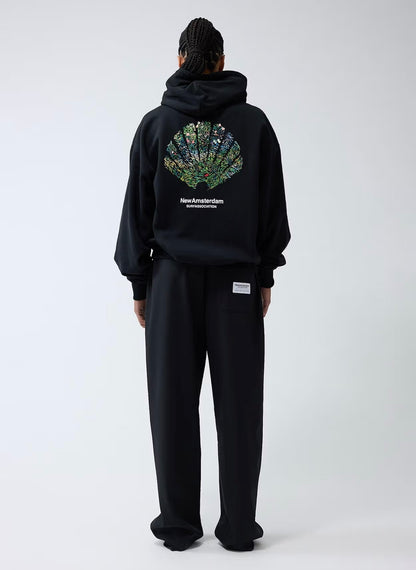 Hoodie Tall Grass Black