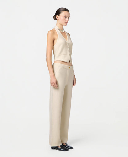 Vesta Tailored Halter Krémová
