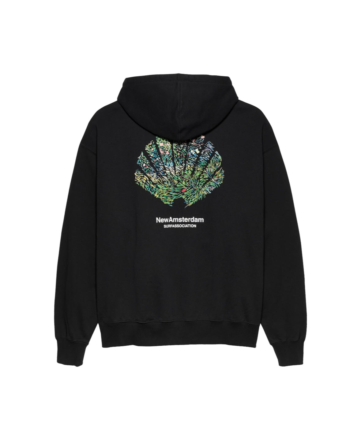 Hoodie Tall Grass Black