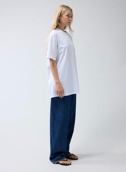 T-shirt Tall Grass White