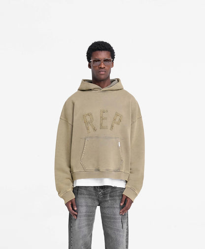 Hoodie REP Applique Fawn