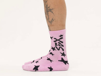 Socks SEX STAR Pink