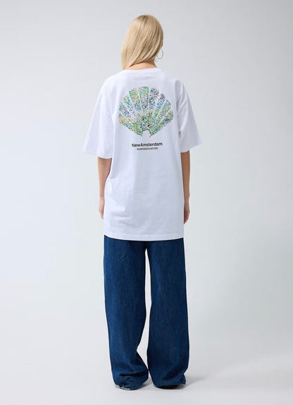 T-shirt Tall Grass White