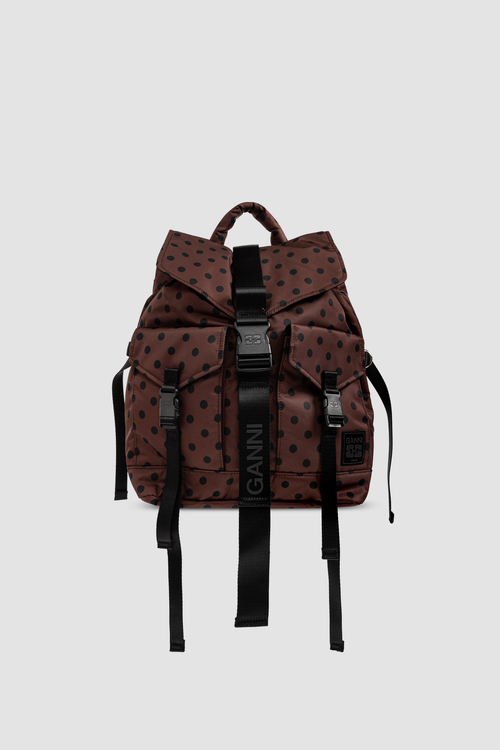 Backpack Re-Tech Printed Coffee