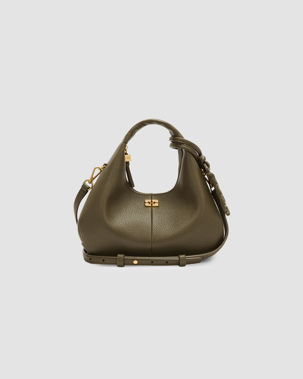 Bag Hobo Mini Grained Olive