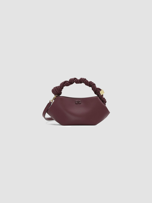 Bag Mini Ganni  Bou Burgundy