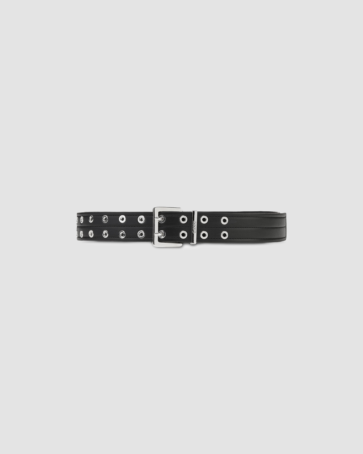 Belt Double Eyelet Black