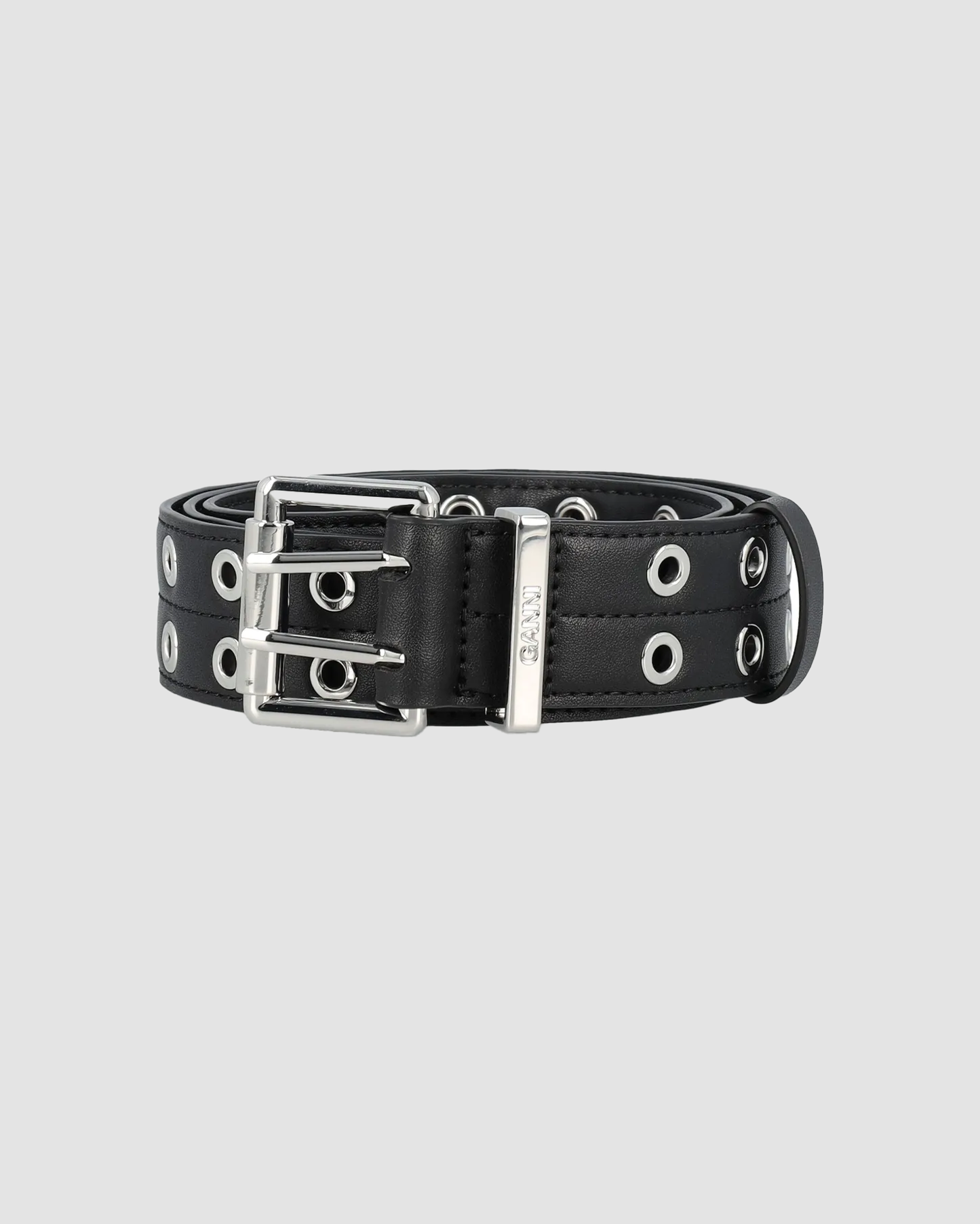Belt Double Eyelet Black