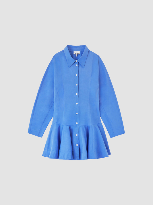 Dress Shirt Mini Blue