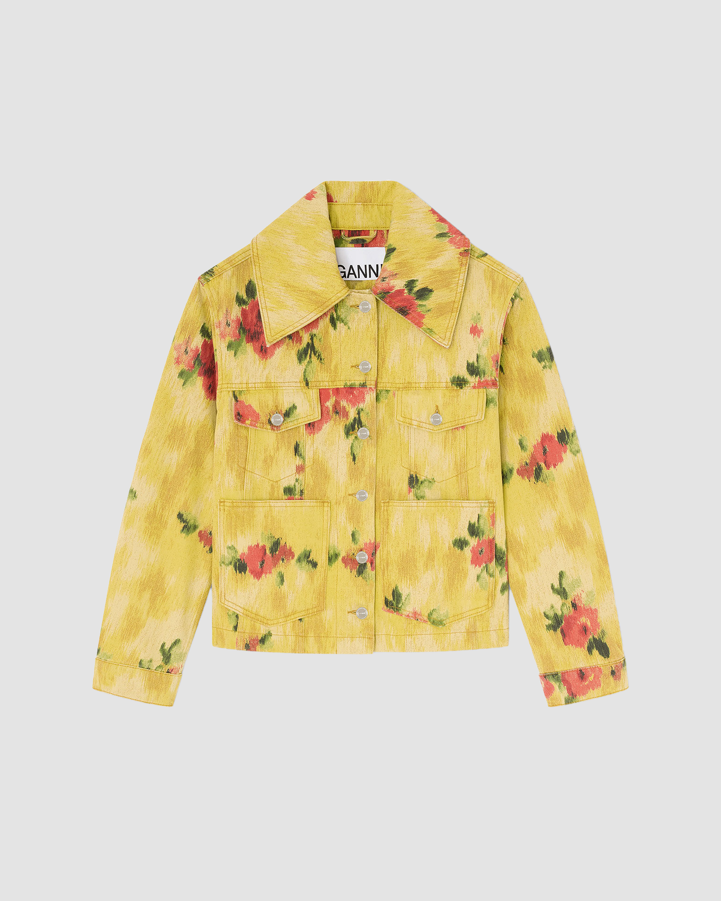 Jacket Denim Vibrant Yellow
