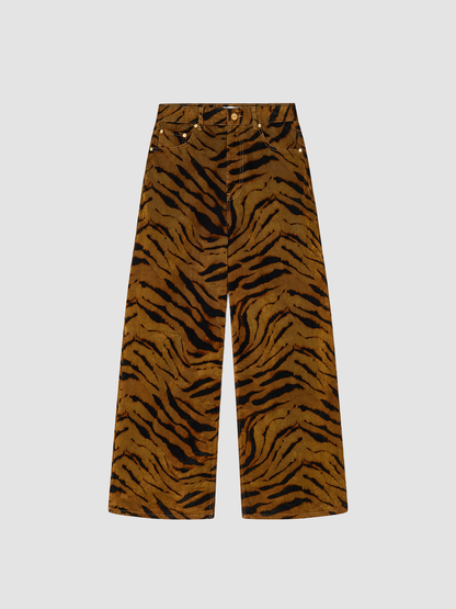Jeans Baggy Printed Zebra