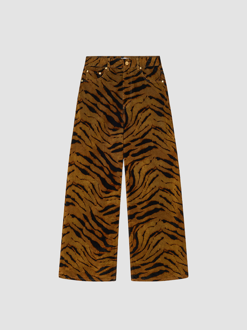 Jeans Baggy Printed Zebra