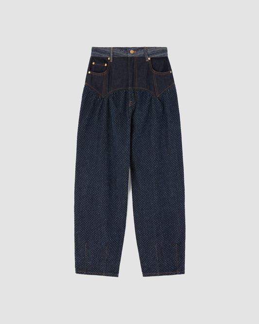 Jeans Corset Rinse Blue