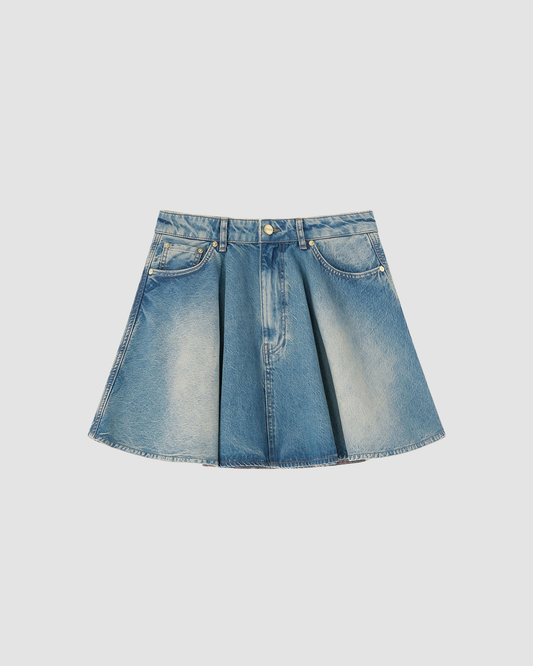 Skirt Rigid Denim Blue