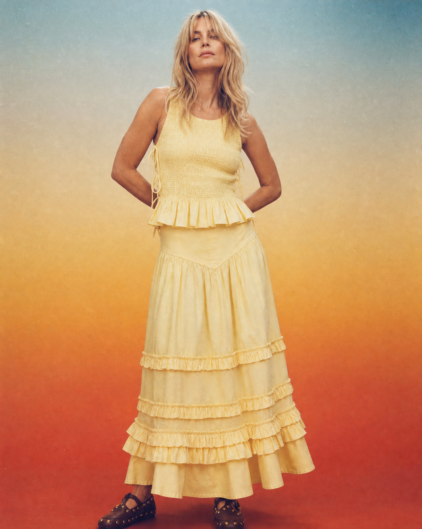 Top Poplin Yellow