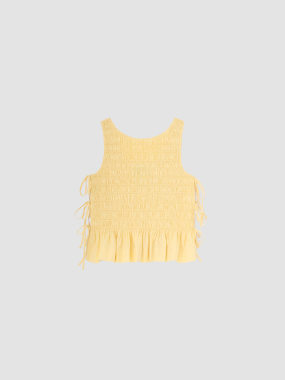 Top Poplin Yellow