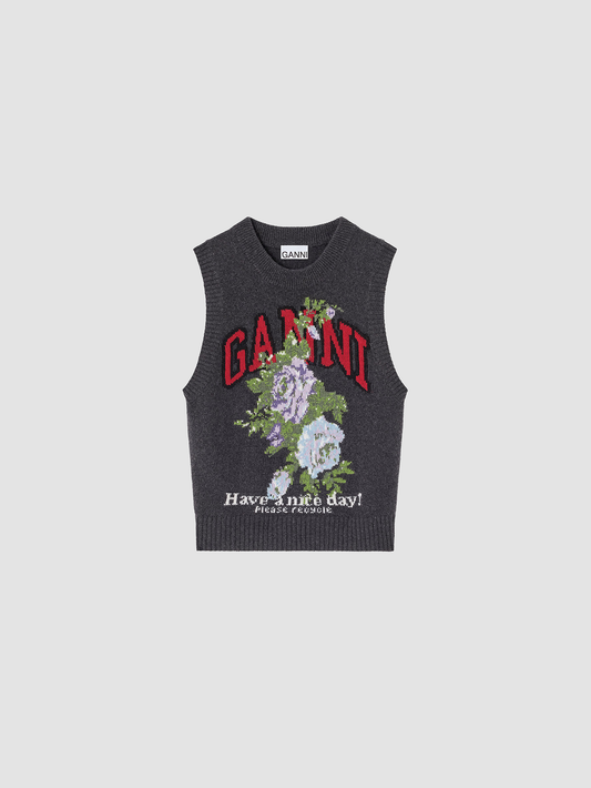 Vest Rose Dark Grey