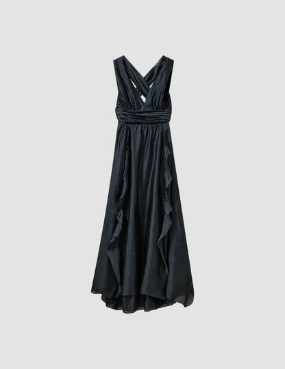 Dress Gillian Halter Navy