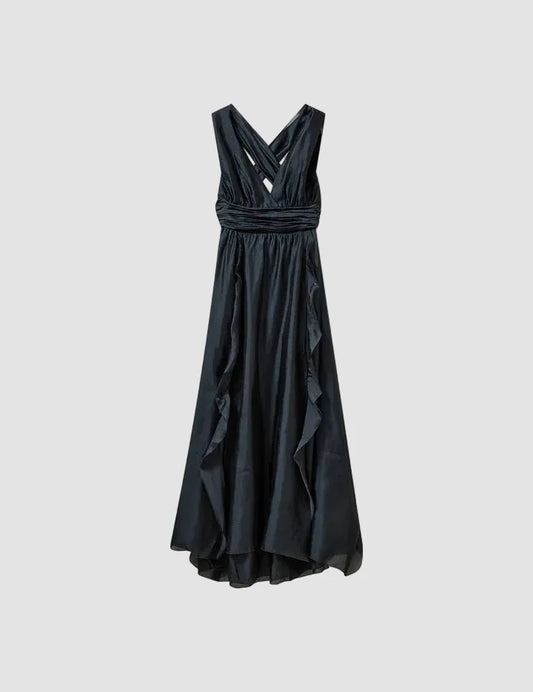 Dress Gillian Halter Navy