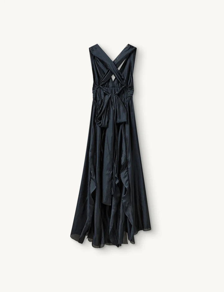 Dress Gillian Halter Navy