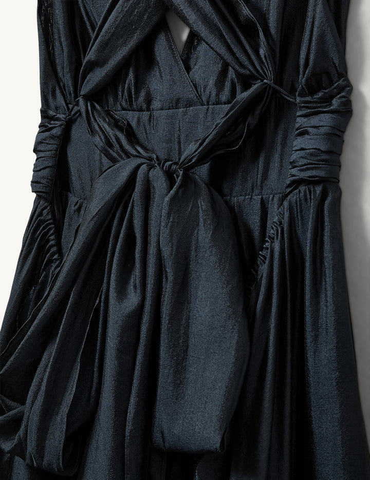 Dress Gillian Halter Navy