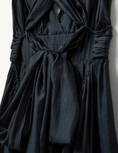 Dress Gillian Halter Navy